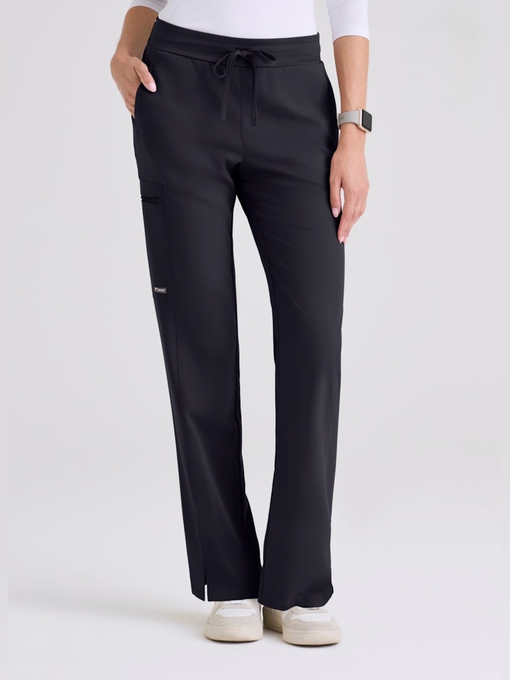 Grey’s Anatomy M Black 6 pocket cargo scrub pants